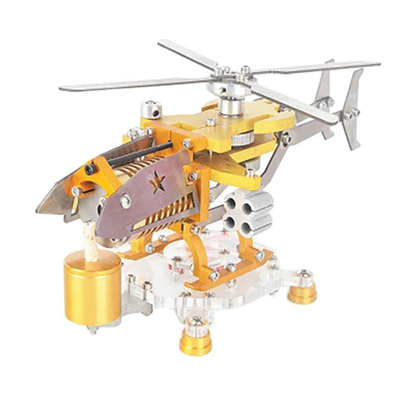

Новый-транспортный вертолет, горизонтальный одноцилиндровый вакуумный двигатель стремена, модельные наборы, игрушки, модель, строительные...