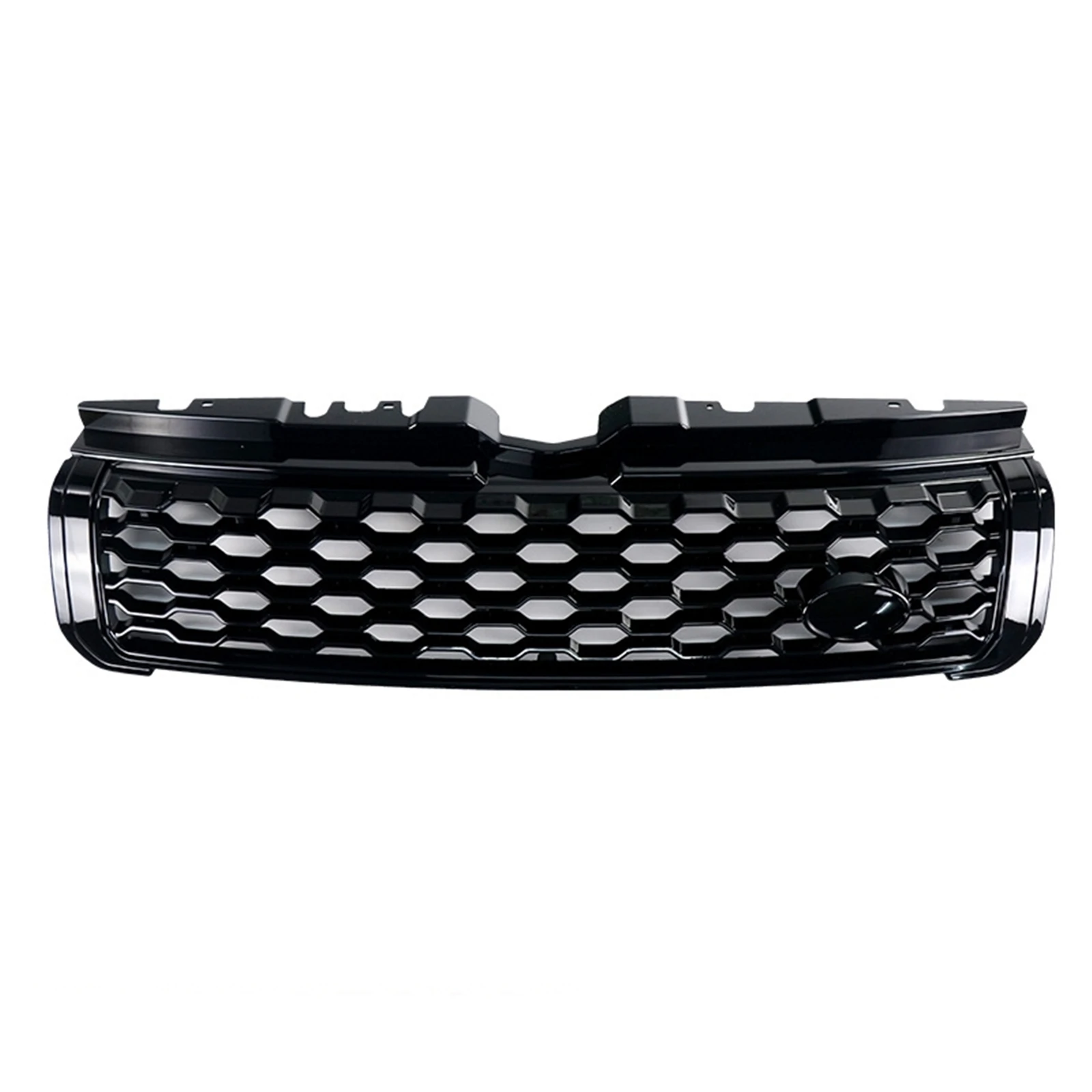 

Передняя решетка Racing Grill для Land Rover Range Rover Evoque 2012-2019 LR 083605 Черная сетка верхнего бампера в стиле соты