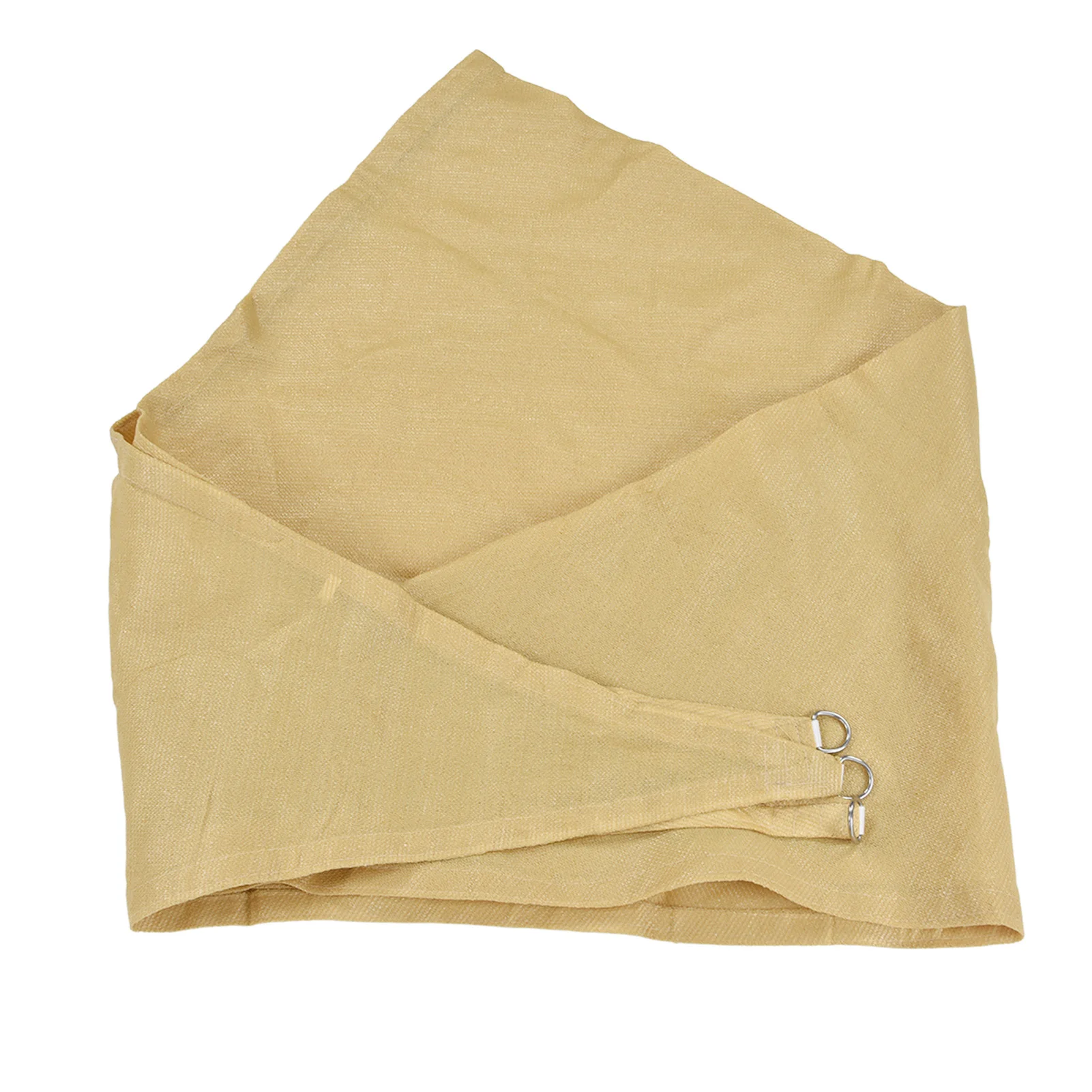 Бежевый Треугольный Солнцезащитный Козырек Из Полиэтилена Hdpe 3x3x3 М Для Садового