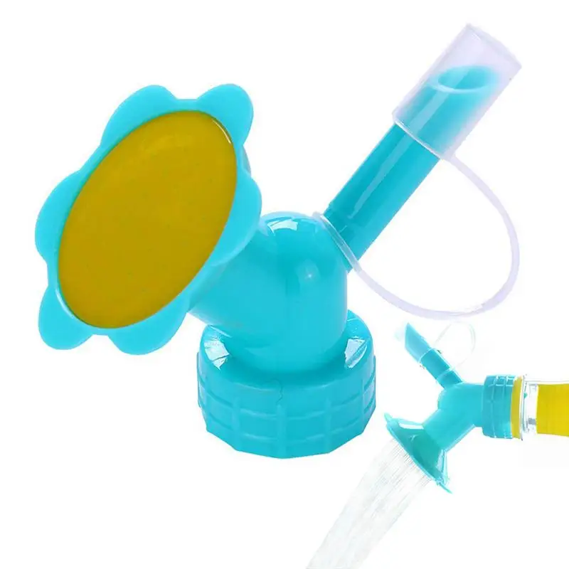 

Watering Can Nozzle Double-headed Waterer Bottle Caps In Flower Shape Portable Water Sprinkler Head For Indoor Outdoor Plants