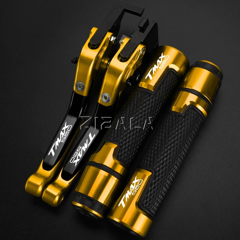 Фото 2025 T-MAX 560 ДЛЯ YAMAHA TMAX560 TMAX 560 2019 2021 2022 2023 2024 Регулируемый рычаг тормозной муфты для мотоцикла 7/8 