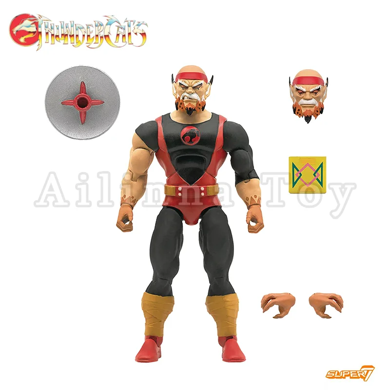 Фото Фигурка Super7 Thundercats 7-8 дюймов Ultimates, волна 4, снеговик, монокиан, коллекция аниме, модель фильма для подарка №4