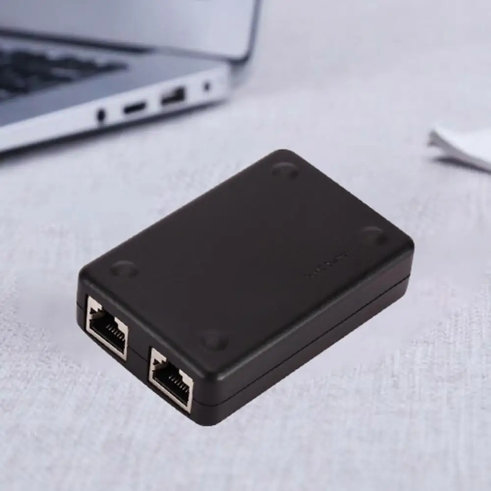 

Коммутатор с 2 портами RJ45 Lan Сетевой хаб компьютер Ethernet адаптер