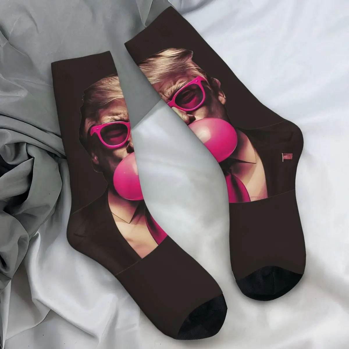 Носки TRUMP осенние чулки с пузырьковой резинкой модные мужские носки унисекс