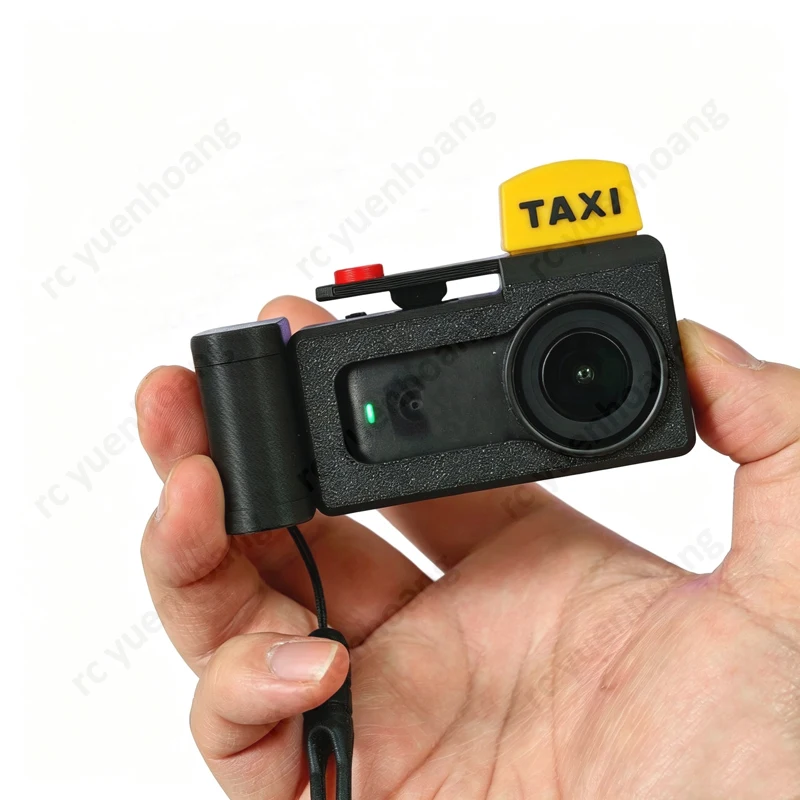 Фото Защитный чехол для экшн-камеры DJI Osmo Nano, 1 шт., креативный дизайн для уличной съемки, защитная рамка с кнопкой спуска затвора/крышкой горячего башмака №4