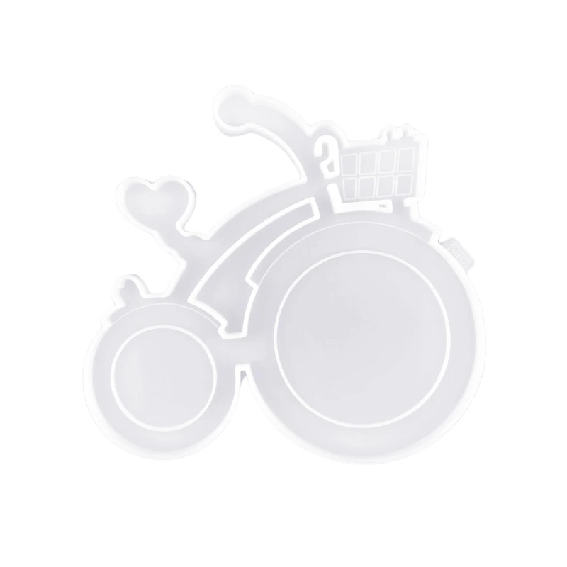 

Bicycle Photo Frame Crystal Epoxy Resin Mould DIY Photo Frame Ornament Desktop Decoration Pendant Silicone Mould