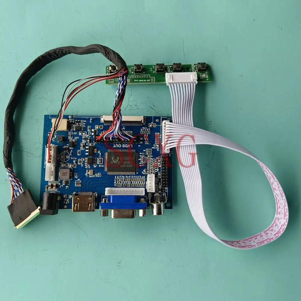 

For LP173WD1-TLA1 LCD Matrix Controller Driver Board Laptops VGA+2AV+HDMI-Compatible 1600*900 Kit DIY 40 Pins LVDS 17.3"