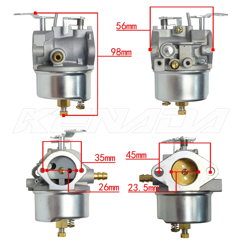 

Карбюратор для Tecumseh 632334 A 632334 632370 632536 640105 HM70 HM80 HMSK80 HMSK90 HM100 HMSK100 Двигатель снегоочистителя 7 л.с.