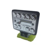newest led lighting work light with low voltage protective function spotlight compatible for ryobi one 18v lithium battery