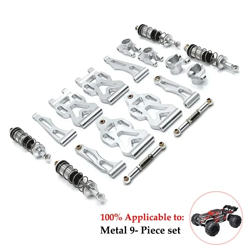 SCY 16101 16102 16103 16201 Q117 Q132 JT-16103 Piezas Coche RC Asientos Eje Delantero Y Trasero Metal Accesorios Actualización