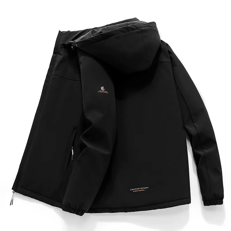 Parka Men Coats 2022 Winter Jacket Men Thicken Hooded Waterproof Outwear Warm Coat Casual Mens Jackets Overcoat Fur Thicking