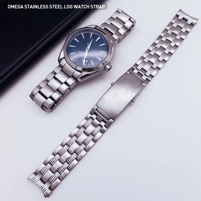 

Ремешок из нержавеющей стали для часов Omega, браслет для часов SEAMASTER, планета, океан, цепочка для часов