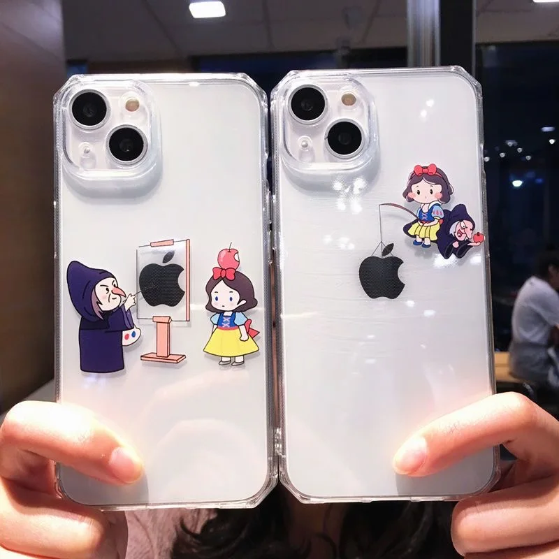 

Disney snow white cute girl Phone Cases For iPhone 14 13 12 11 Pro Max Mini XR XS MAX 8 X 7 SE 2020 Back Cover