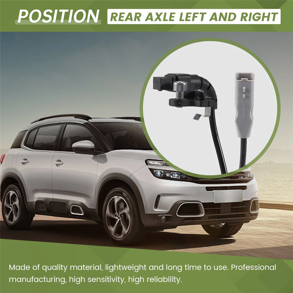 Заднее колесо датчика скорости ABS 4545L0 для 408 C4 DS4 2008-2017