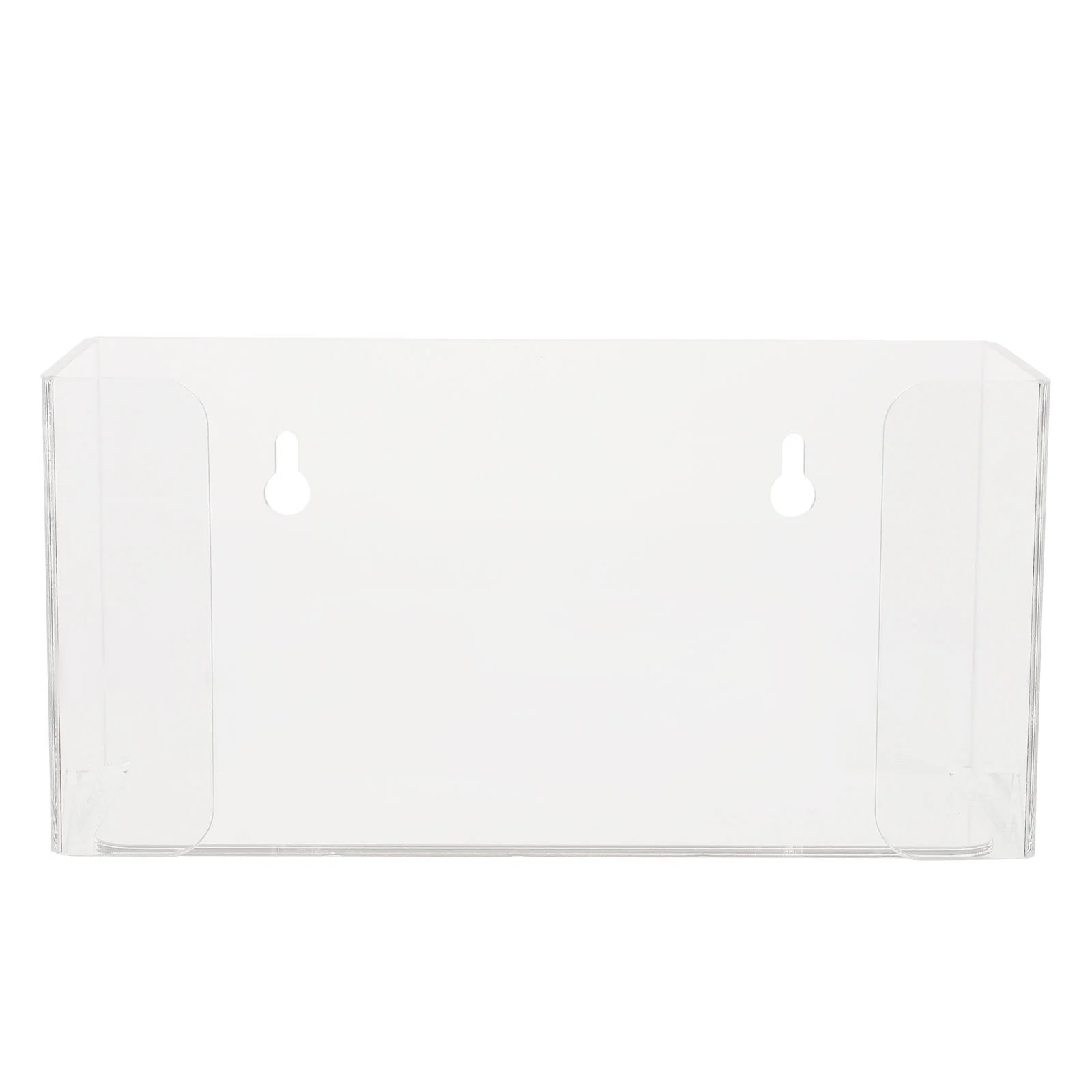 

Mask Storage Box Medical Masks Clear Holder Tissue Face Towel Case Glove Acrylic Wall-mounted Container Dispenser