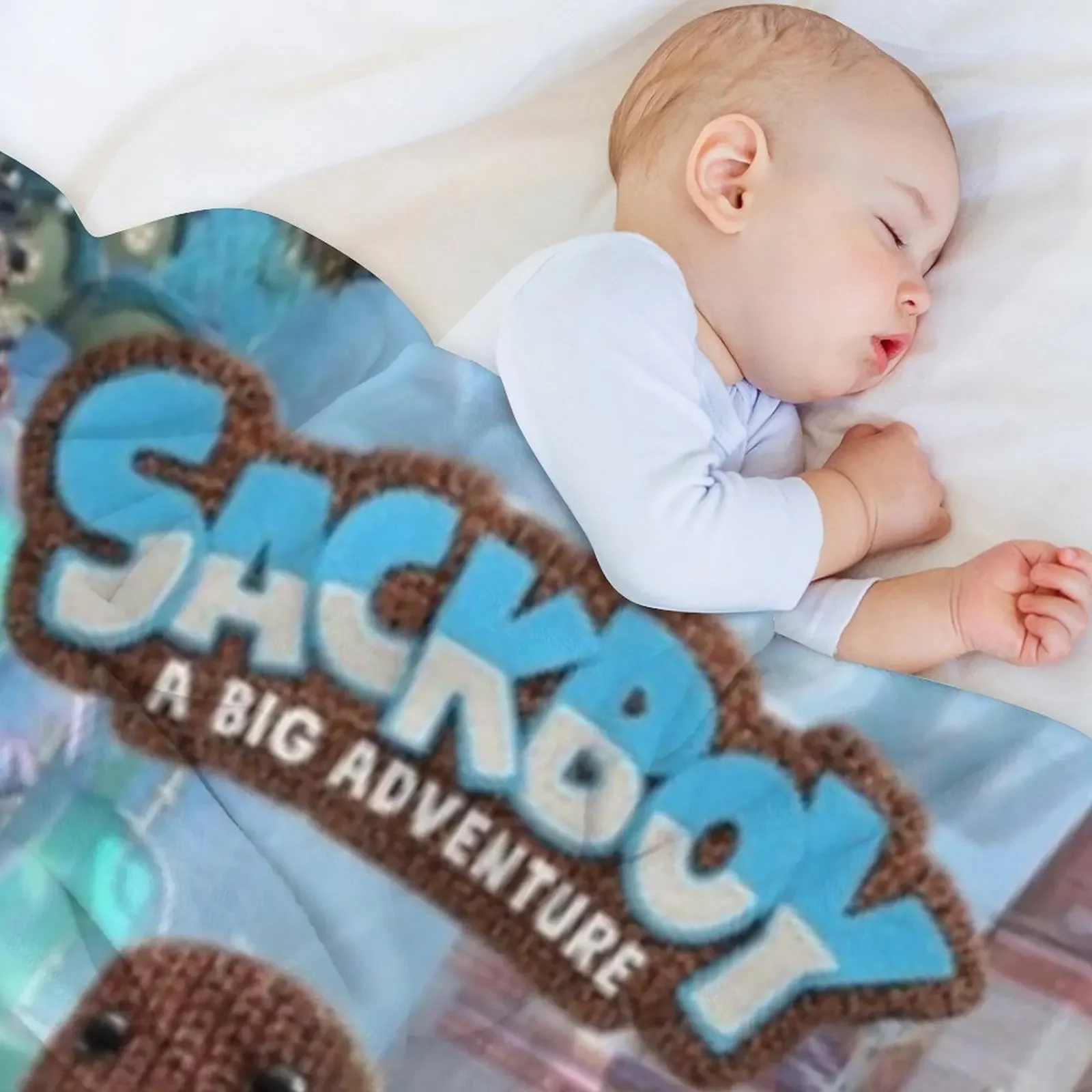 Одеяло Sackboy роскошные мягкие одеяла в стиле манга