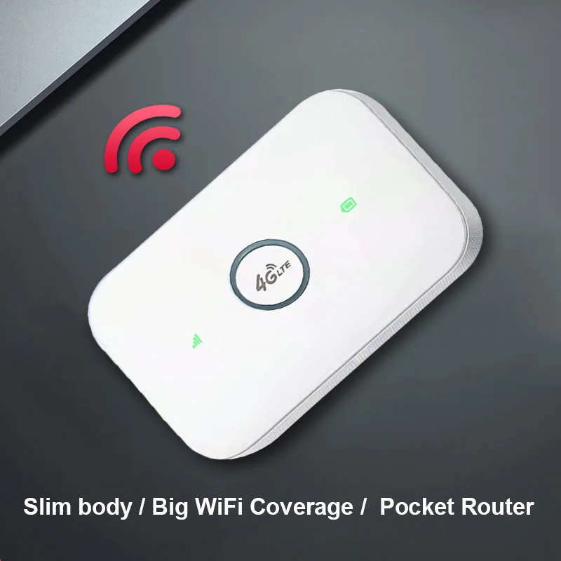 4G router Wireless lte wifi modem Sim Card Router MIFI pocket hotspot 8 WiFi users built-in battery portable WiFi images - 6