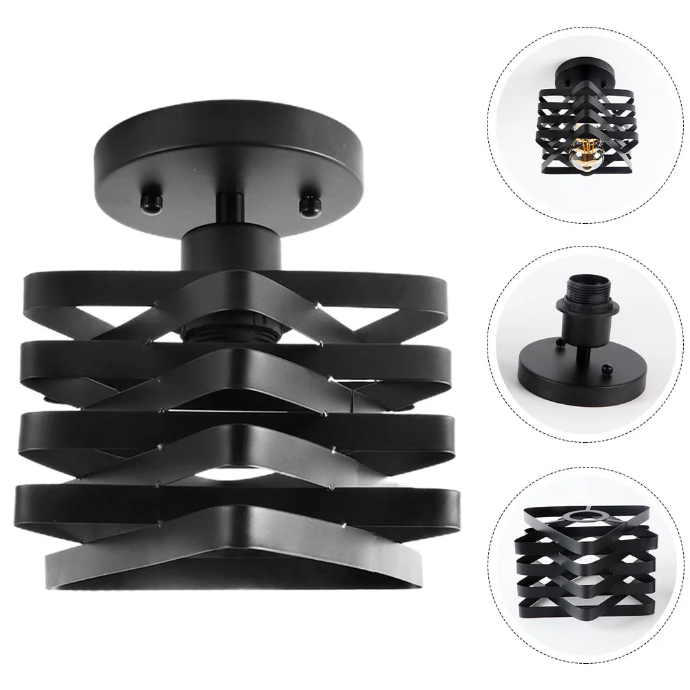 

Flush Light Fixture Modern Style Ceiling Lamp E26 Light Socket Bathroom Light