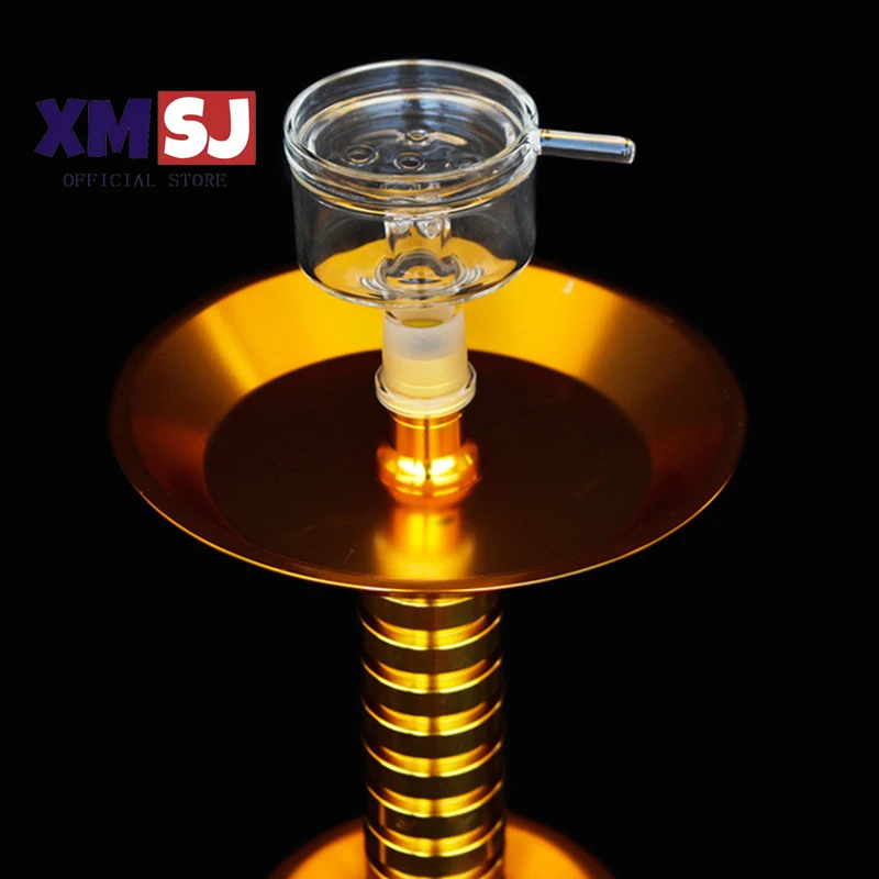 

1Set glass charcoal stove bowl Hookah bowl with One Big Hole for Shisha Hookah/Smoking for Weed/Narguile Accessories
