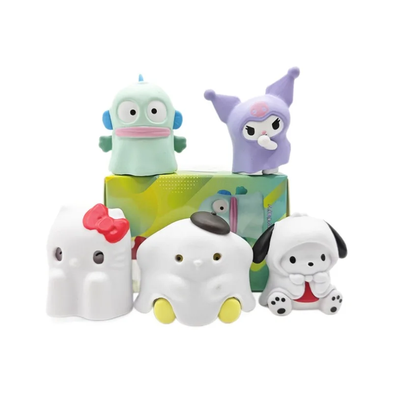 1 шт. разные цвета костюм призрака Hello Kitty на Хэллоуин экшн-фигурка игрушка модель