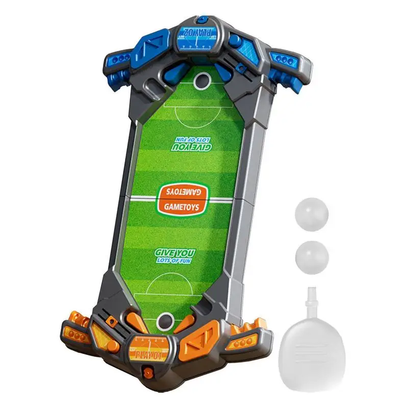 

Tabletop Football Soccer Pinball Mini Game With Spray Water Impact Resistant Tabletop Football Sports Board Games For Kids