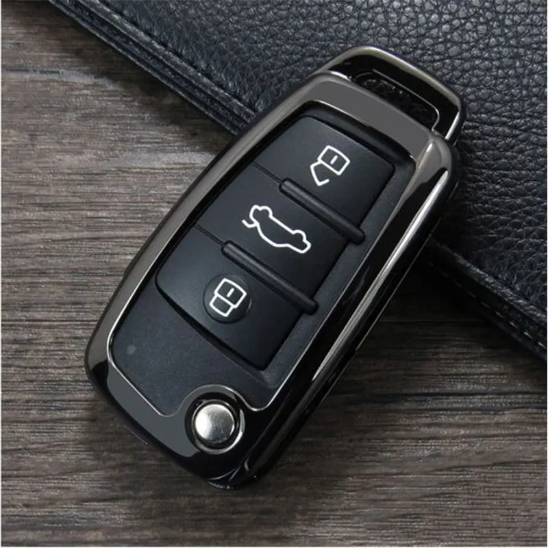 

Zinc alloy Car Remote Key Cover Case Shell for Audi A1 A3 A4 A5 A6 A7 A8 Quattro Q3 Q5 Q7 B6 B7 B8 B9 C5 C6 C7 8V 8P 8L TT A2 S4