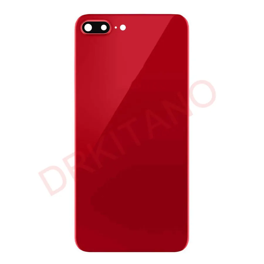 Без логотипа для Apple iPhone 8 Plus Крышка батарейного отсека задняя стеклянная панель