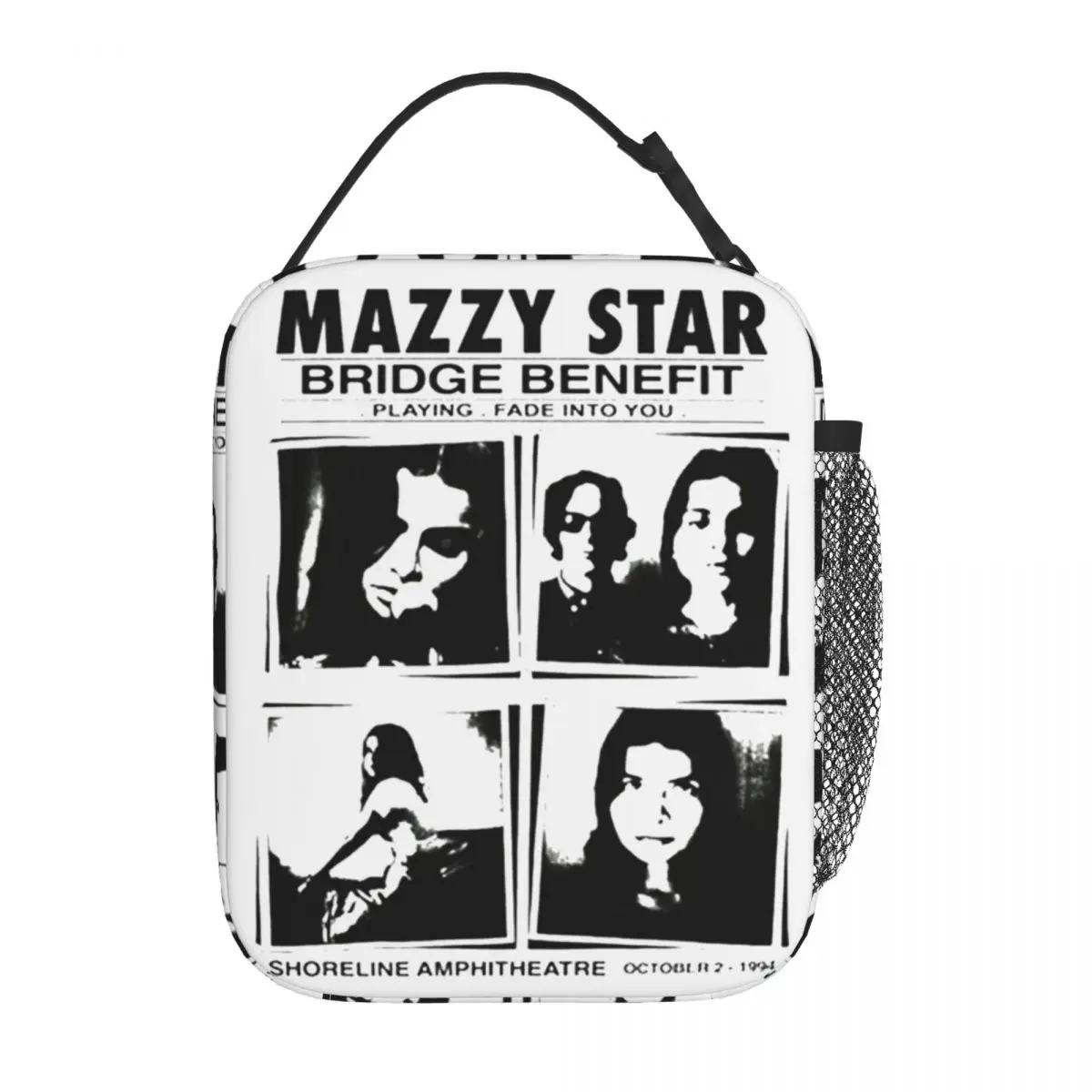 

Ланч-бокс Mazzy Star выцветает в вашей песне аксессуары ящик для хранения продуктов питания INS модный охладитель термальный Ланч-бокс для путешествий