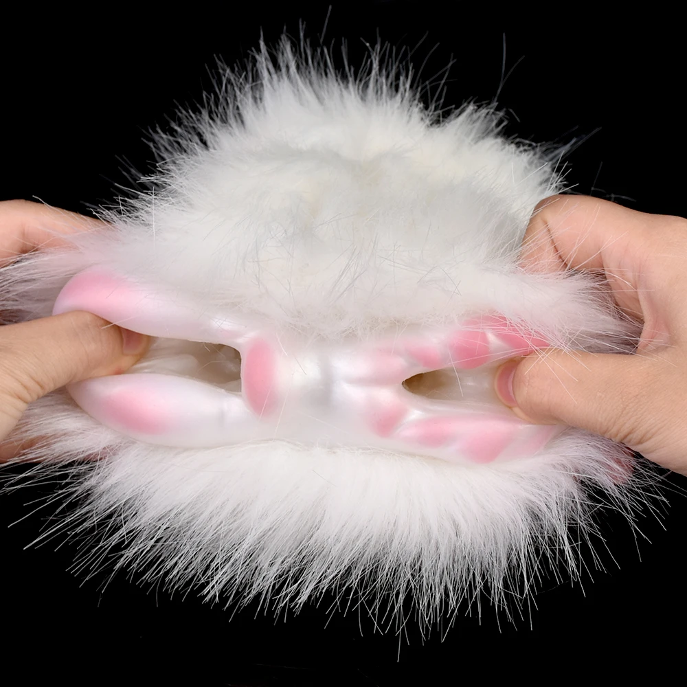 Мужская чашка для мастурбации GEEBA с искусственным мехом 3 в 1 мягкие силиконовые