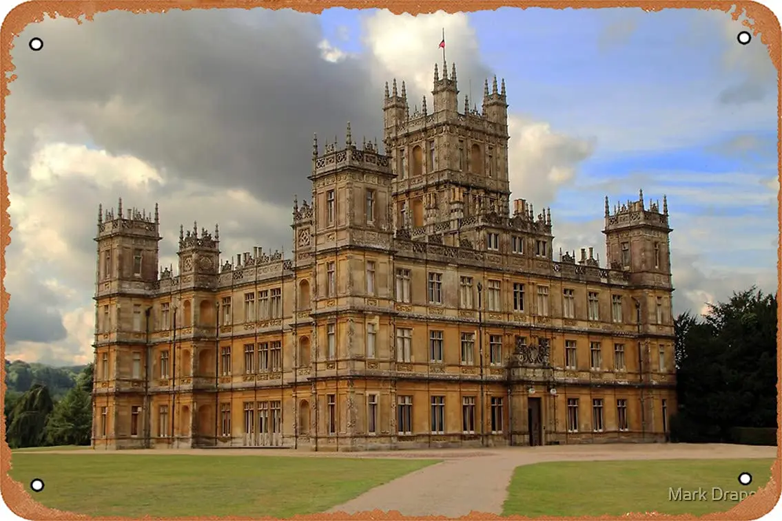 Niumwang металлический знак-Downton Abbey жестяной плакат 12X8 дюймов