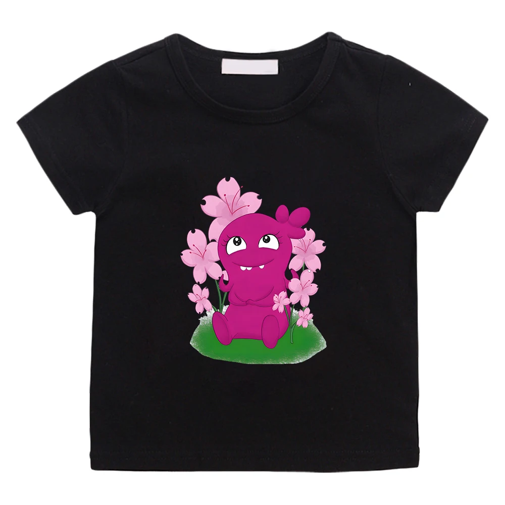 

Ugly Dolls Cute Graphic T-shirt 100% Cotton Comfortable Soft Tee-shirt Kawaii Kids Casual Summer Tshirt Boys and Girls Cartoon