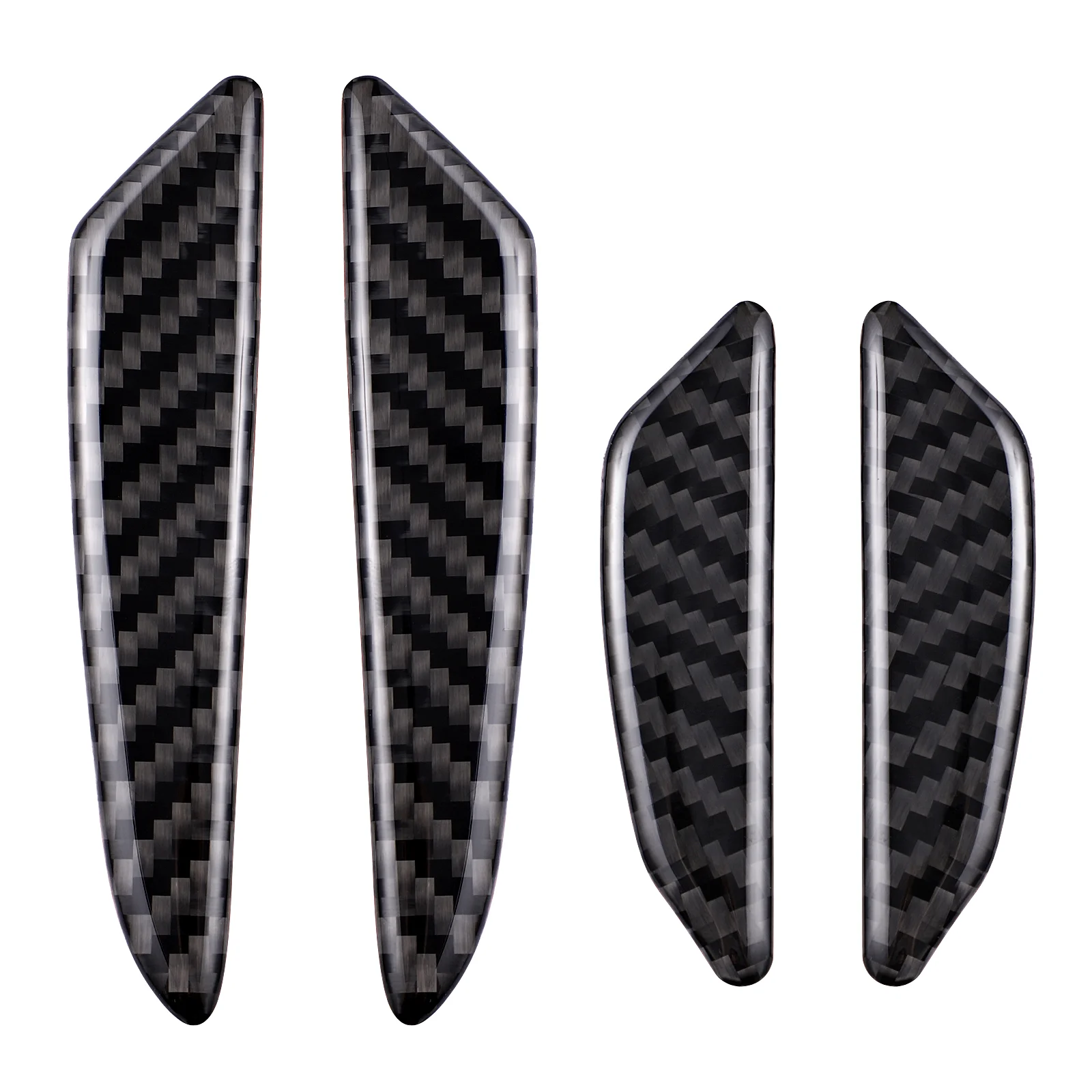 

WINOMO 4 Pcs Car Side Door Guard Universal Auto Door Protector Scratch Resitant Anti-collision Trim Car Sticker SUV