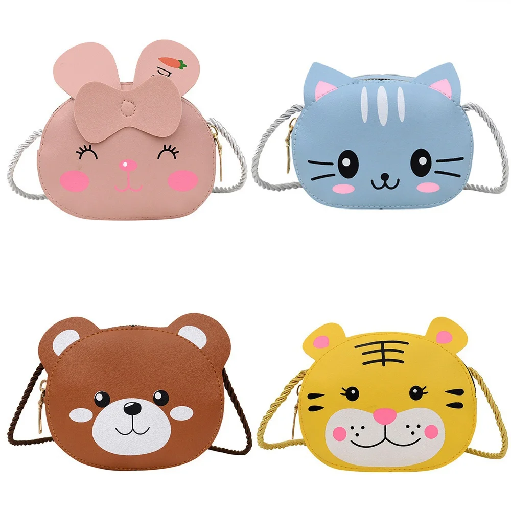

Cute Rabbit Baby Girls Small Crossbody Bags Cartoon Kids Boys Mini Coin Purse Handbags Children's Shoulder Bag حقائب يد
