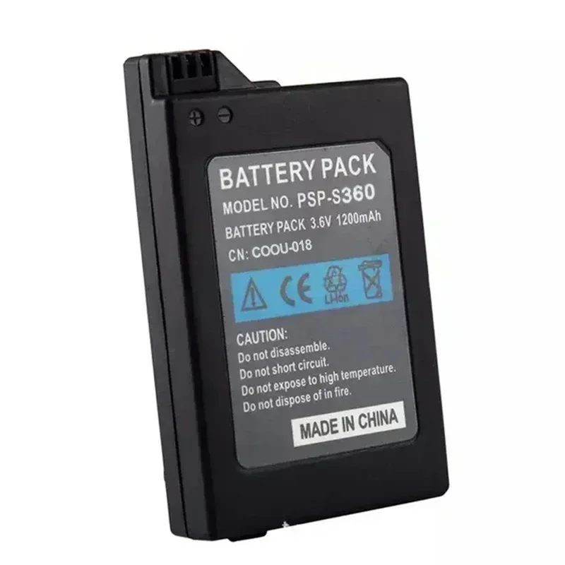 Фото Аккумуляторная батарея для PSP2000, для консоли Sony PSP-110 PSP 3000, реальная емкость 1200 мАч, 3.6 В, перезаряжаемые батареи. №3