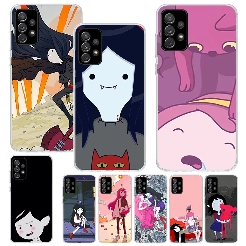 Чехол для телефона Adventure Marceline Jujuba Samsung Galaxy A14 A54 A15 A55 A13 A53 A12 A52 A25 A35 A24 A34 A23 A33 A22 A32 A05S A0
