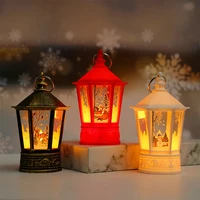 santa claus snowman lantern light merry christmas decor for home christmas tree ornament xmas gifts navidad 2022 new year 2023