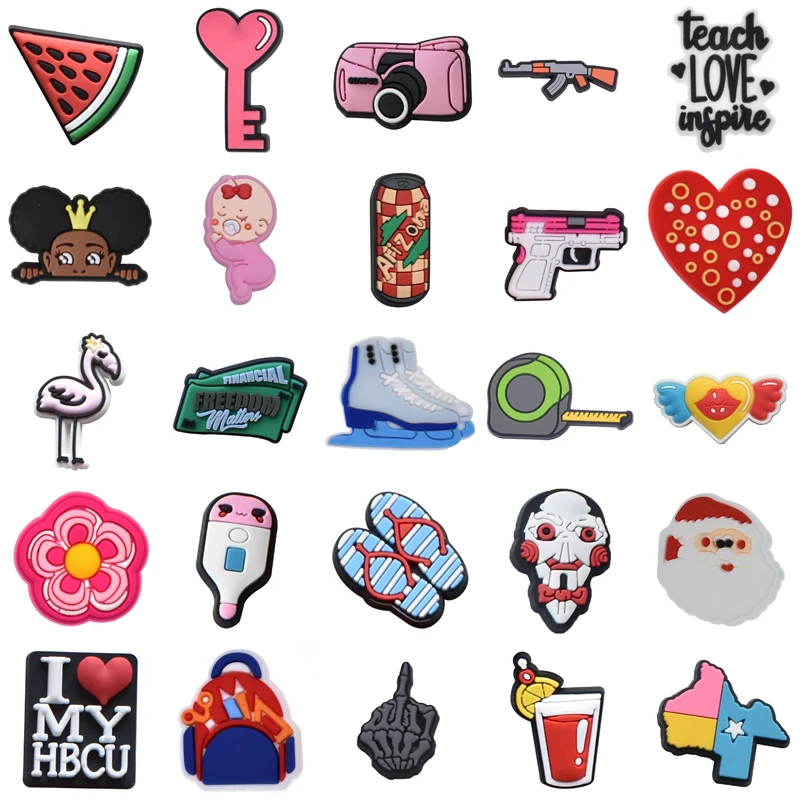 

Set Jeans Kids Decorations for Crocs Wholesale Bulk Para Pins Gifts Boy Shoe Charms Girl Women Charm Men Packs Shoes Accessories
