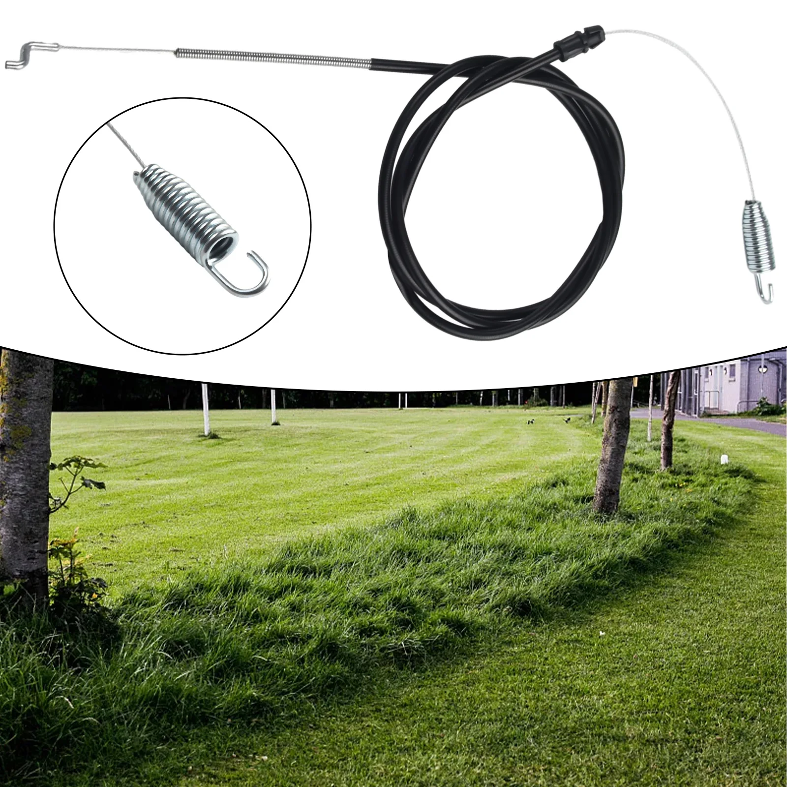 

Lawn Mower Parts Traction Cable 105-1844 1pcs 20014 20017 For Toro 20013 Plastic+metal For Toro 20013 20014 20017