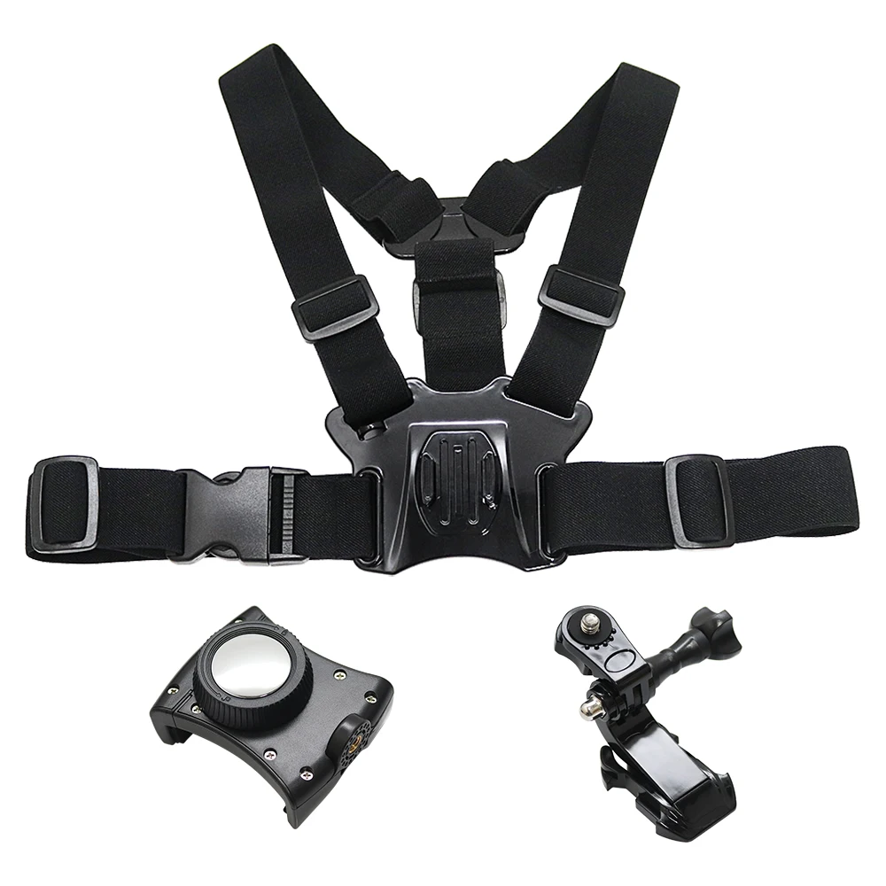 

Universal Adjustable Mobile Phone Chest Mount Harness Strap Holder Chest Body Harness Phone Clip Holder Fit For Progo Cellphones