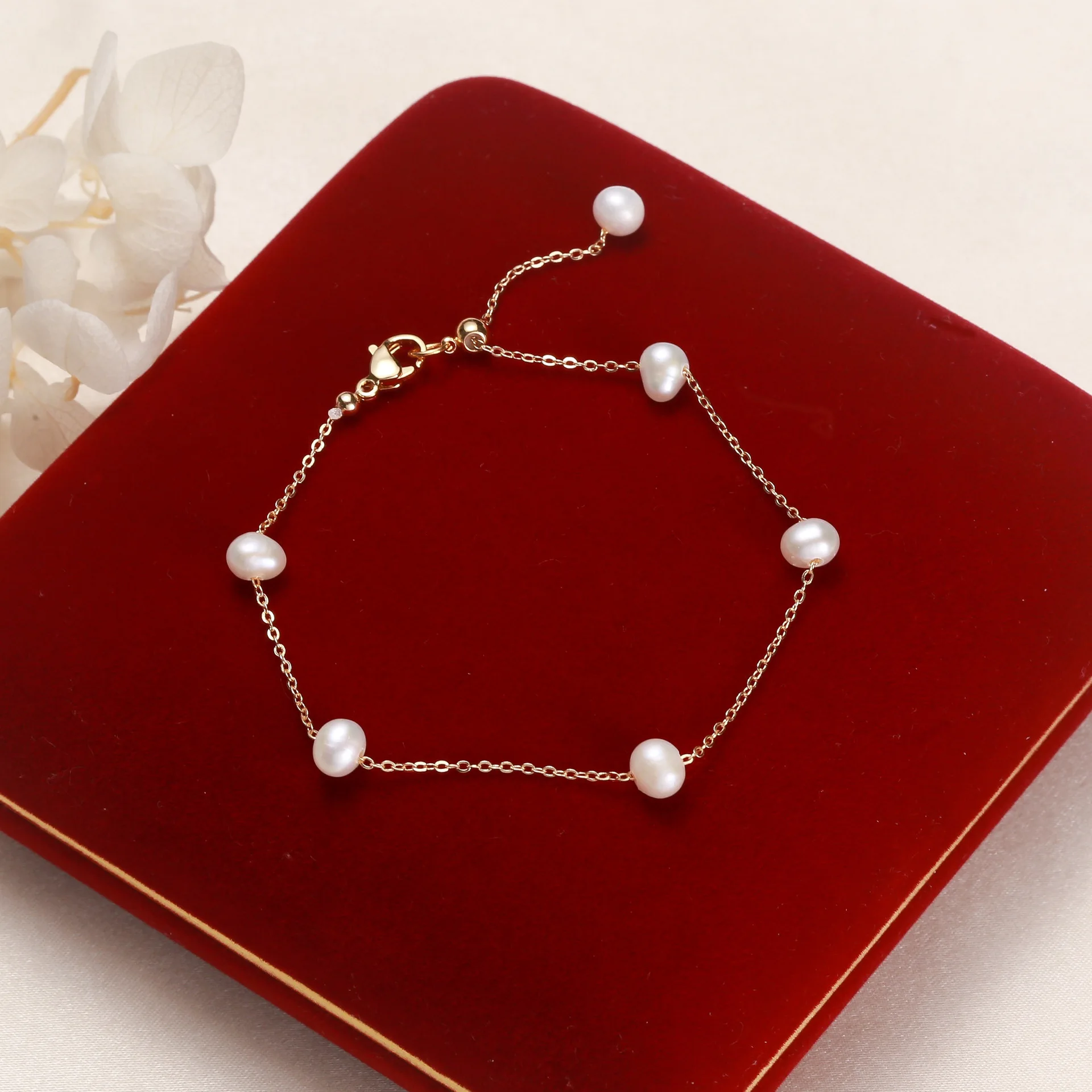 

Gold Hoop Earrings for Women Jewelry 2022 Bohemian Fashion Pearls Ear Ring Freshwater Pearl Earring Wholesale