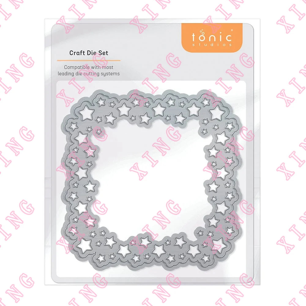 

Newest Starburst Square Die Set Metal Cutting Dies Scrapbook Decoration Embossing Template Diy Greeting Card Handmade Craft Mold