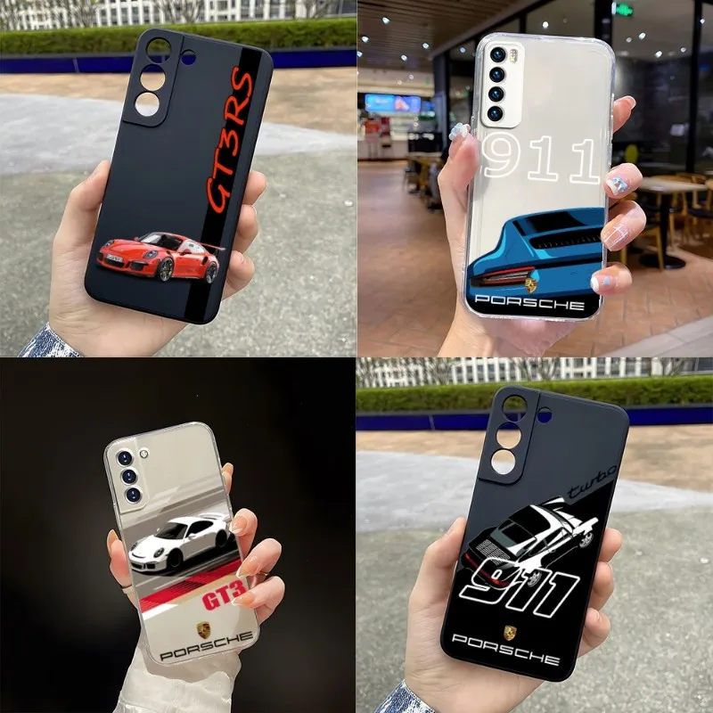

Спортивный Автомобиль Porsche чехол для телефона новинка для Samsung S23 Note 20 10 S30 S 22 10E Fe Pro Plus Ultra A12 A42 A71 A91 M32 силиконовый чехол