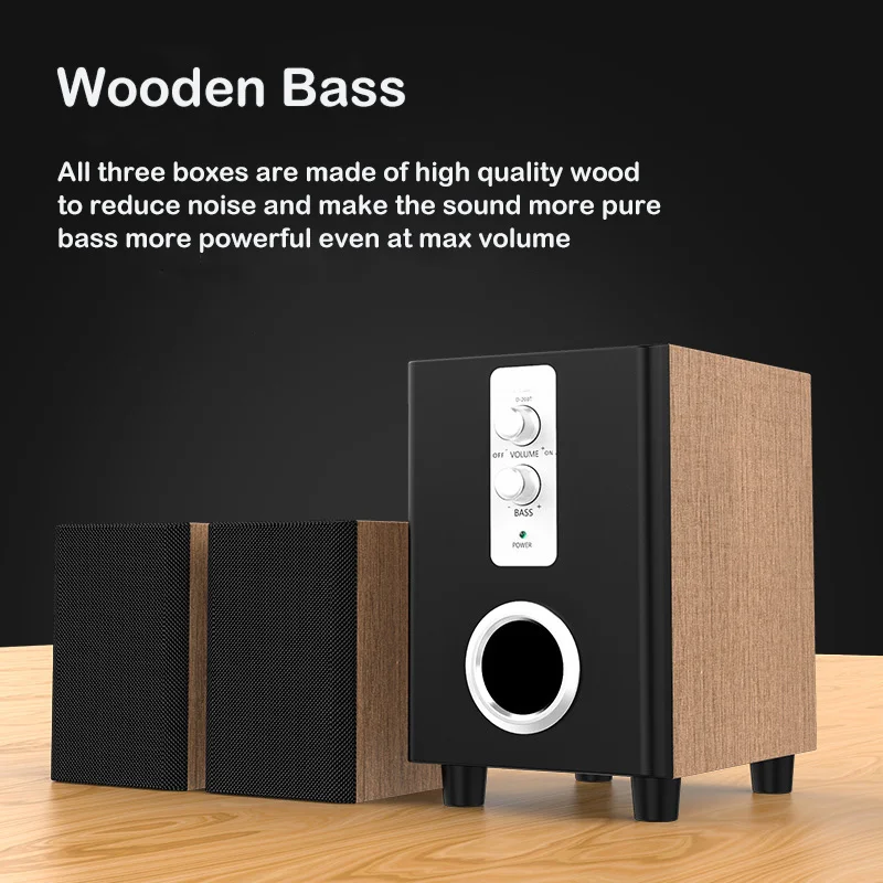 Super Bass Bluetooth Computer Speakers Home Theater System High Power Audio 3D Stereo Subwoofer Music Center HIFI Boombox 2022 enlarge