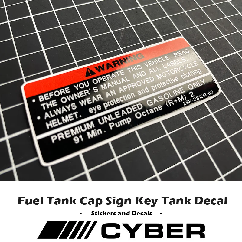 

Для Yamaha Suzuki Honda Kawasaki Moto Gp мотоциклетные наклейки на бак предупреждающий знак наклейка крышка топливного бака знак ключ логотип наклейка