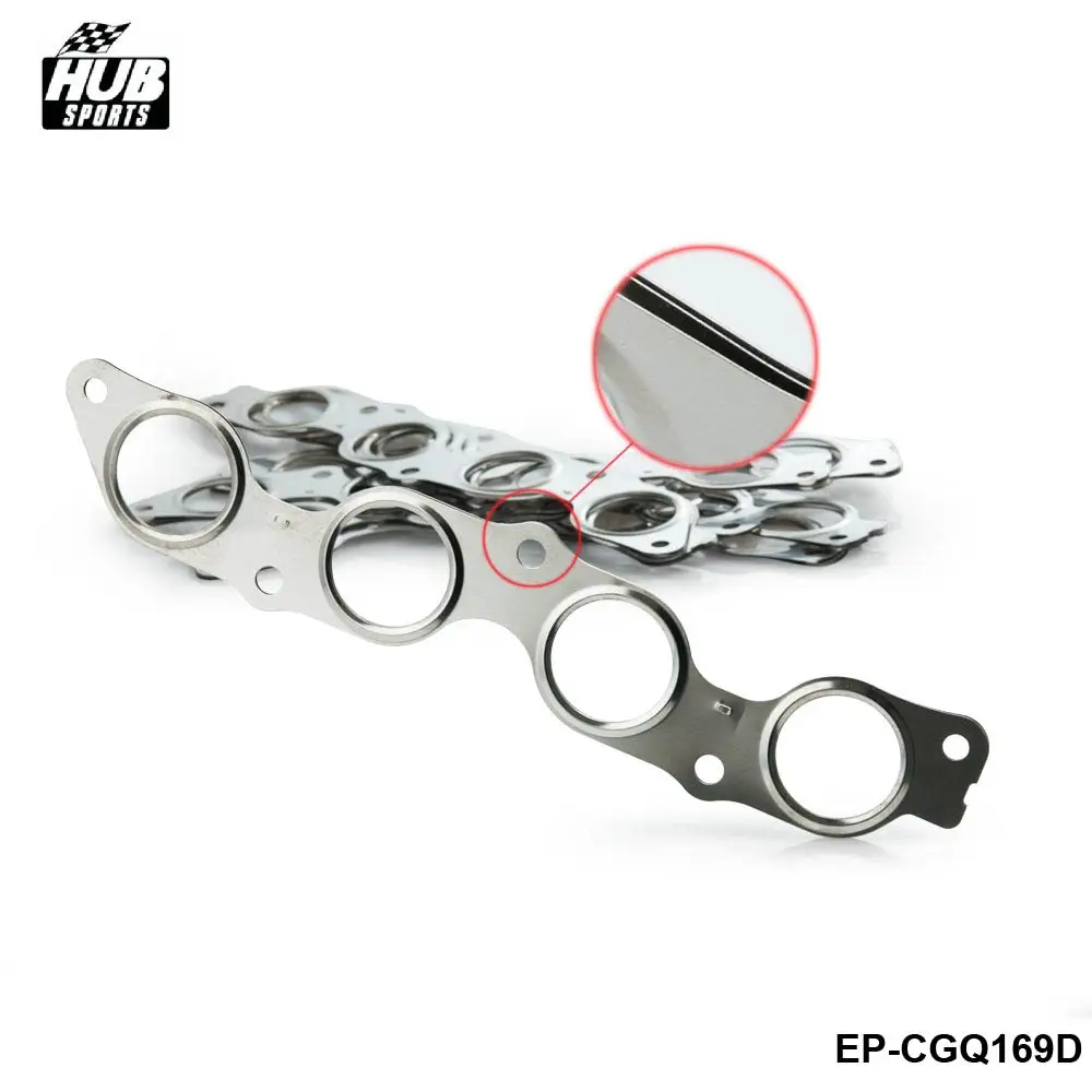 -10 шт./лот производительность 304 нержавеющая сталь прокладка выхлопного