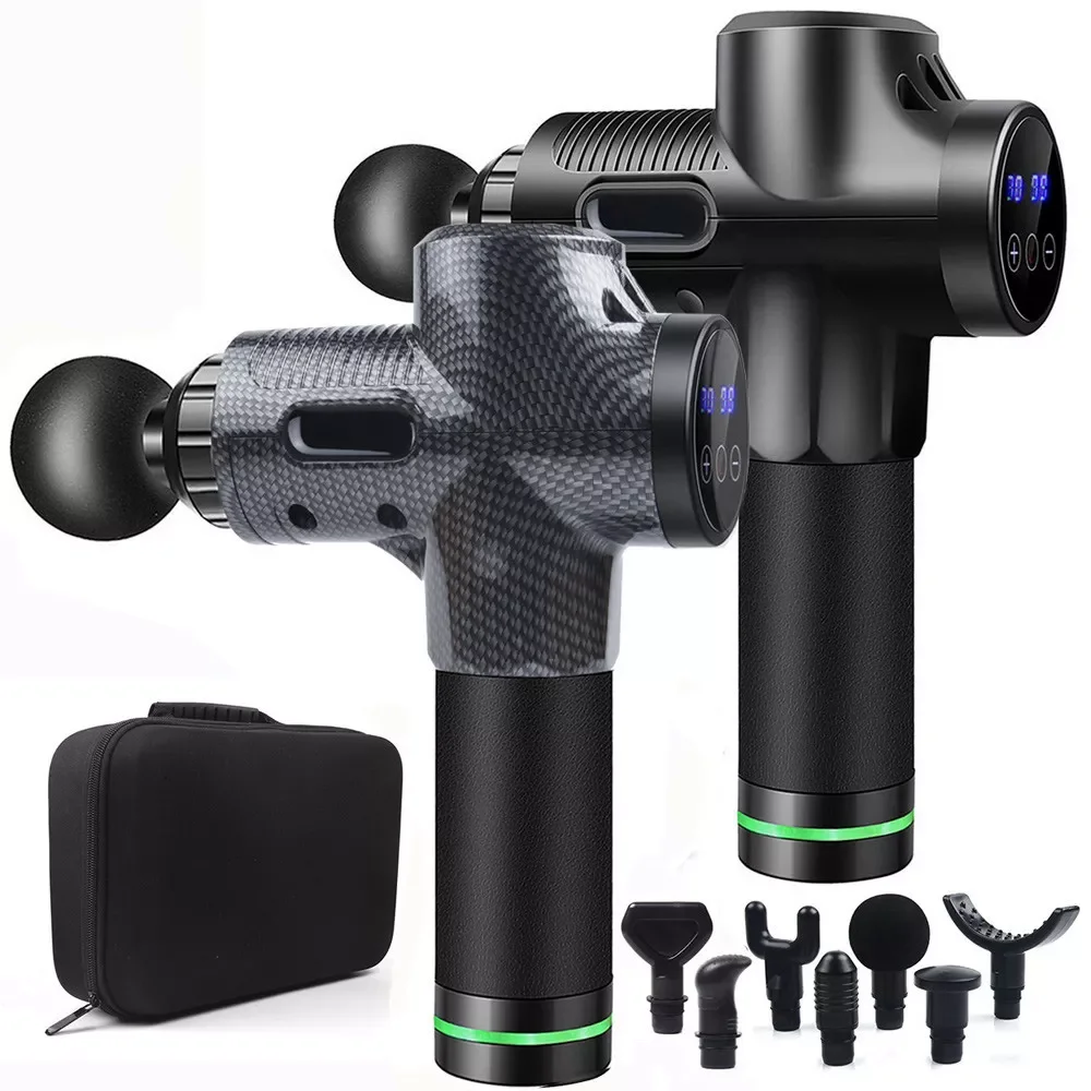 

Speed High Frequency Massage Gun Muscle Relax Deep Tissue Neck Body Relaxation Massager