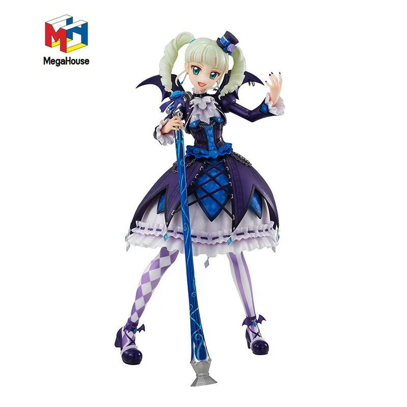 

[In Stock] Original 1/7 MegaHouse Lucrea Aikatsu Toudou Yurika 23cm PVC Action Anime Figure Model Toys Doll Holiday Gifts