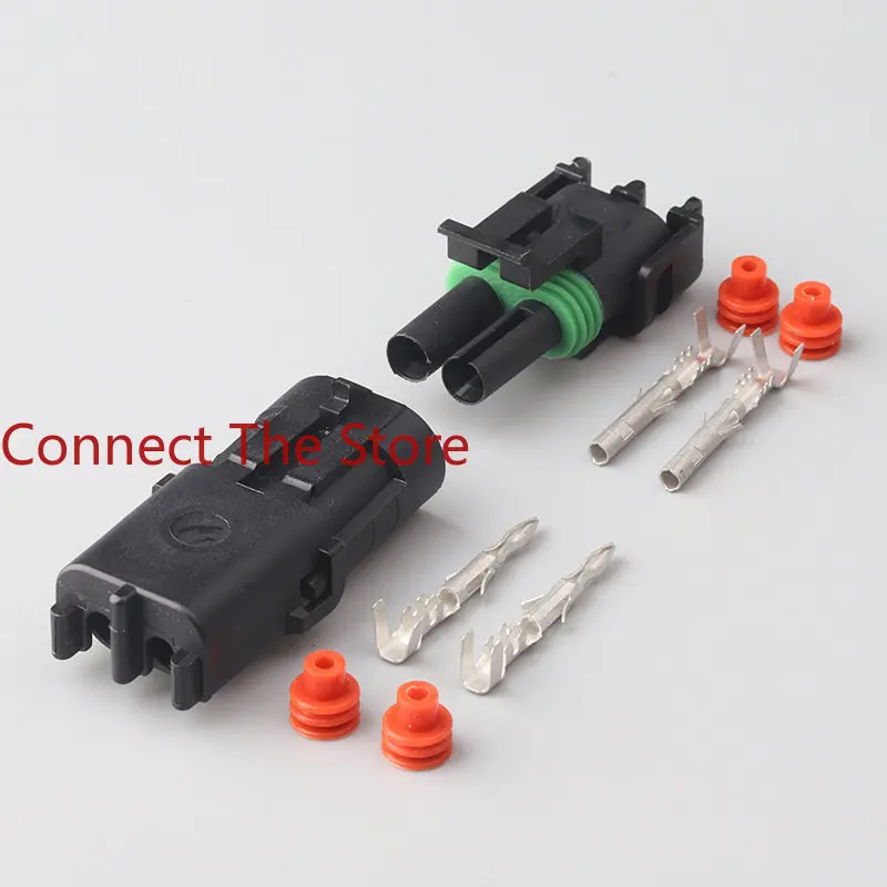 

1PCS Vehicle Waterproof Connector 1Hole 2Cores 3Cores 4Holes 6P Automobile Male And Female Plug