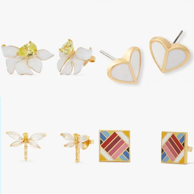 

KS earrings use a sun-shaped earring to create a bright texture, and the radiant earrings set off your elegant temperament