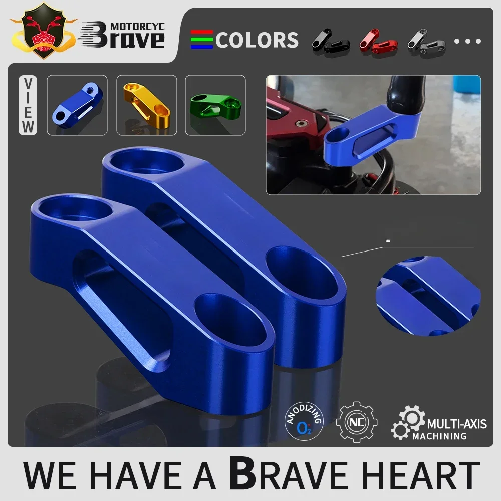 Аксессуары для мотоциклов YAMAHA Tracer 9 GT алюминиевые удлинители зеркал с ЧПУ